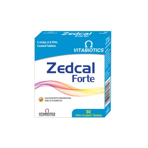 Suplemen Zedcal Forte Vitabiotics Gloherbal Bintang Kupu Kupu